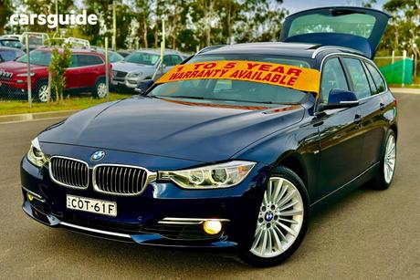 Blue 2013 BMW 320I Sedan 20I