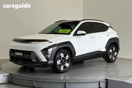 White 2024 Hyundai Kona Wagon Premium N Line