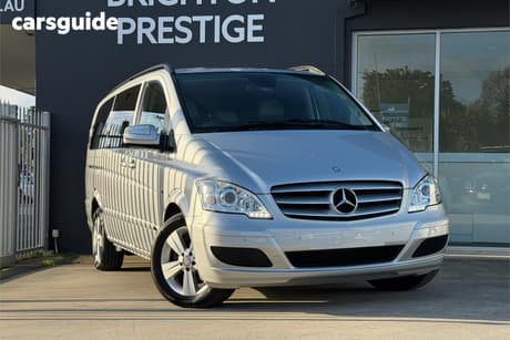 Silver 2012 Mercedes-Benz Viano Wagon 3.0 Cdi Be