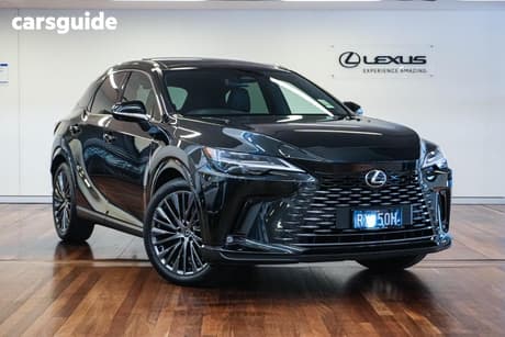 Black 2025 Lexus Rx450H+ Wagon Sports Luxury Awd Hybrid
