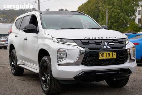 White 2025 Mitsubishi Pajero Sport Wagon Gsr (4Wd) 7 Seat