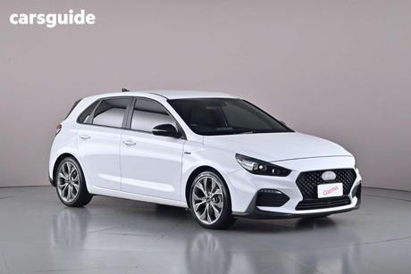 White 2021 Hyundai I30 Hatchback N Line