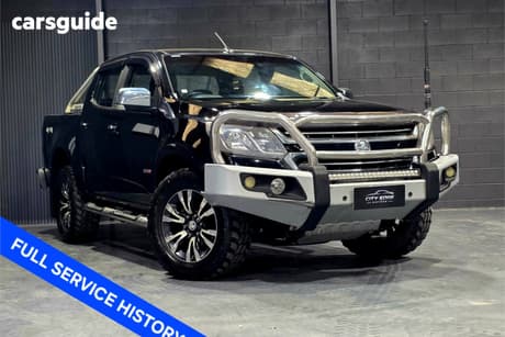 Black 2016 Holden Colorado Crew Cab Pickup Ltz (4X4)