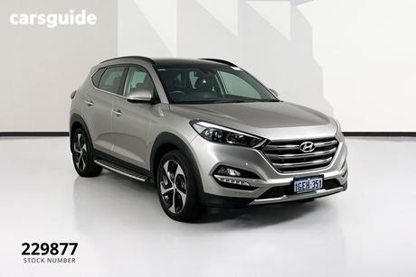 Silver 2016 Hyundai Tucson Wagon Highlander (Awd)