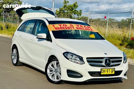 White 2016 Mercedes-Benz B180 Hatchback