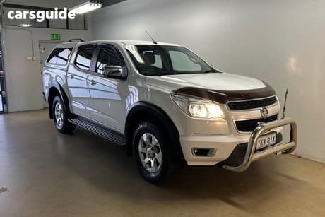 White 2015 Holden Colorado Crew Cab Pickup Ltz (4X4)