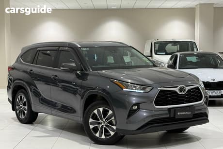 Silver 2024 Toyota Kluger Wagon Gxl Hybrid Awd