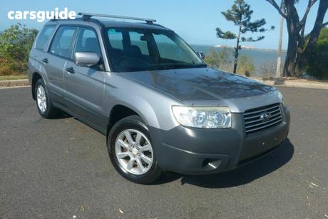 Silver 2007 Subaru Forester Wagon X