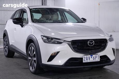 White 2024 Mazda CX-3 Wagon G20 Evolve