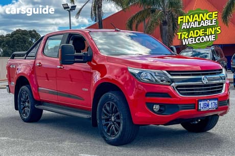 Red 2017 Holden Colorado Crew Cab Pickup Ltz (4X4)