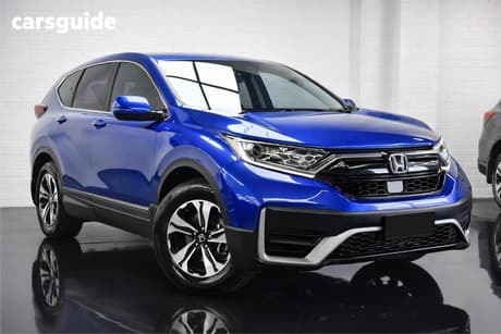 Blue 2021 Honda CR-V Wagon Vti 7 (2Wd) 7 Seats