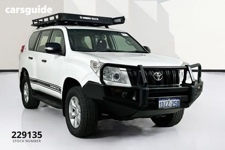 White 2012 Toyota Landcruiser Prado Wagon Gx (4X4)