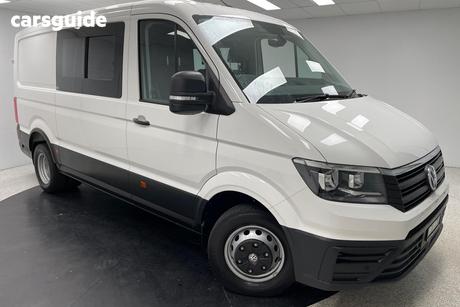 White 2023 Volkswagen Crafter Van 50 Tdi410 Mwb Rwd (4.49T)