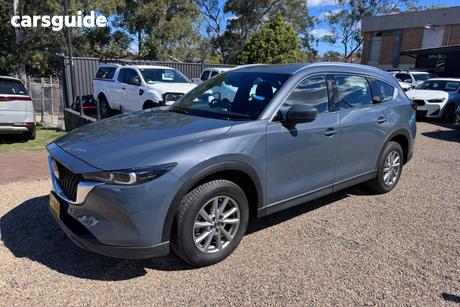 Grey 2023 Mazda CX-8 Wagon G25 Sport (Fwd)