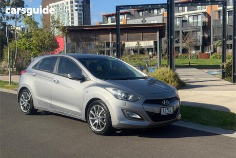 Silver 2013 Hyundai I30 Hatchback Sr
