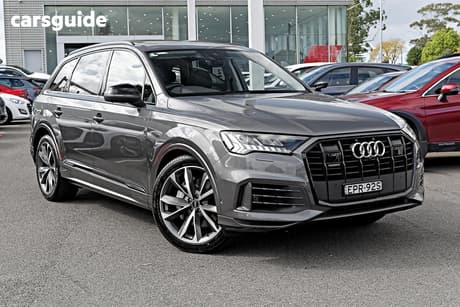 Grey 2021 Audi Q7 Wagon 45 Tdi Quattro Mhev