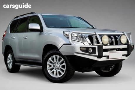 Silver 2016 Toyota Landcruiser Prado Wagon Kakadu (4X4)