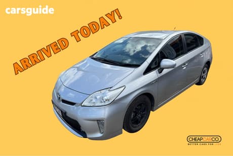 Silver 2012 Toyota Prius Hatchback Hybrid