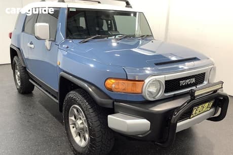 Blue 2011 Toyota FJ Cruiser Wagon