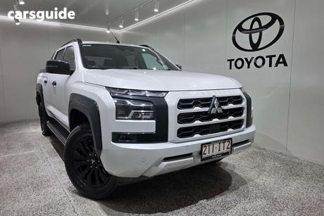 White 2024 Mitsubishi Triton Double Cab Pick Up Gsr (4X4)