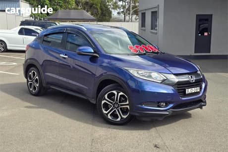 Blue 2015 Honda HR-V Wagon Vti-L