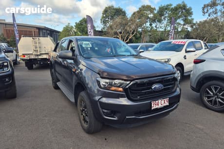 Grey 2021 Ford Ranger Double Cab Pick Up Xl 2.2 Hi-Rider (4X2)