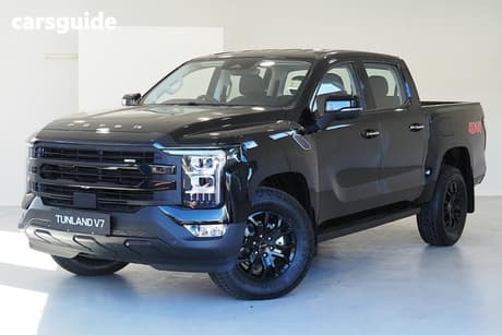 Black 2026 Foton Tunland Dual Cab Pick-up V7-C (4X4)