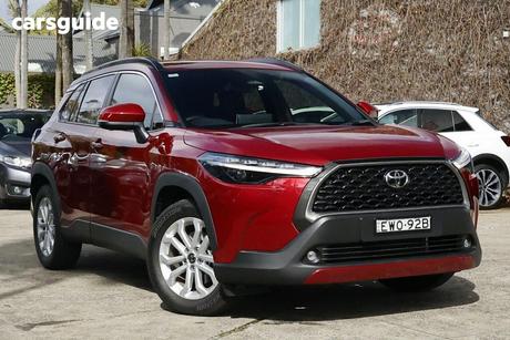 Red 2023 Toyota Corolla Cross Wagon Gxl 2Wd
