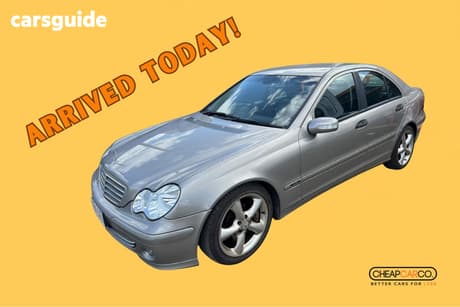 Silver 2004 Mercedes-Benz C200 Sedan Kompressor Avantgarde
