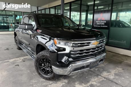 Black 2024 Chevrolet Silverado Crew Cab Pickup 1500 Ltz Premium