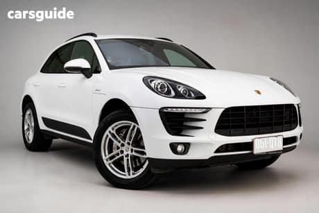 White 2015 Porsche Macan Wagon S Diesel