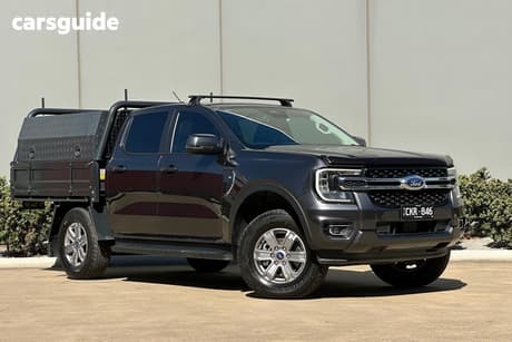 Grey 2022 Ford Ranger Double Cab Chassis Xlt 3.0 (4X4)