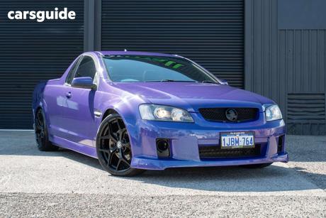 Purple 2007 Holden UTE Ute Tray SS R