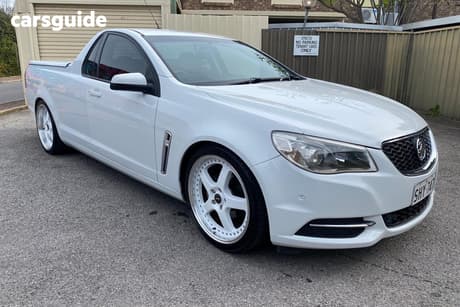 White 2016 Holden UTE Utility