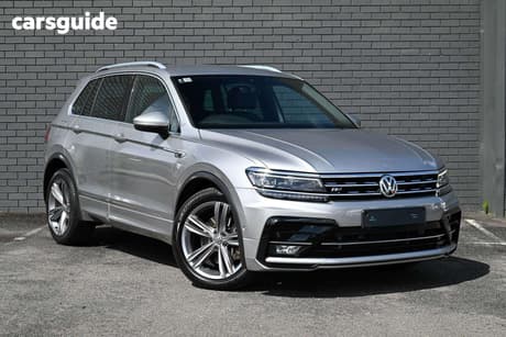 Silver 2019 Volkswagen Tiguan Wagon 132 Tsi R-Line Edition