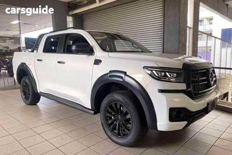 White 2026 GWM Cannon Dual Cab Utility Vanta (4X4)