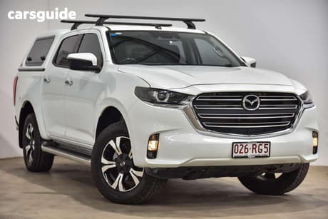 White 2023 Mazda BT-50 Dual Cab Pick-up Xtr (4X4)