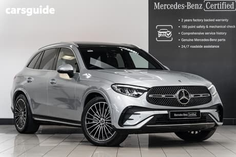 Silver 2025 Mercedes-Benz GLC300 Wagon 4Matic