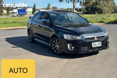 Black 2016 Mitsubishi Lancer Sedan Es Sport