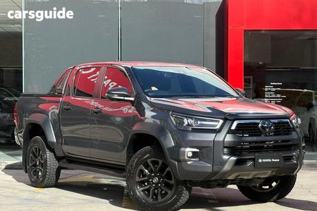 Silver 2022 Toyota Hilux Double Cab Pick Up Rogue (4X4)