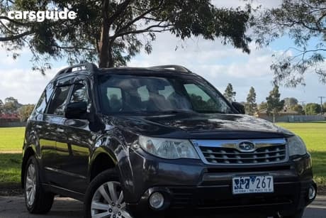Black 2012 Subaru Forester Hatch