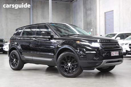 Black 2018 Land Rover Range Rover Evoque SUV TD4 110KW SE 4X4