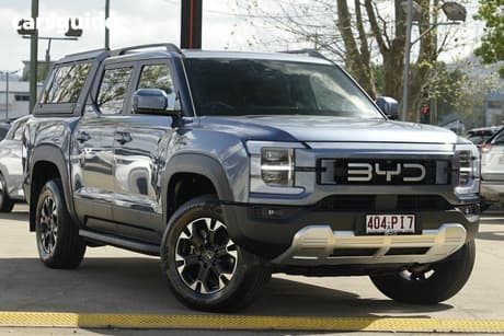 Blue 2025 BYD Shark 6 Dual Cab Utility Dual Motor Premium