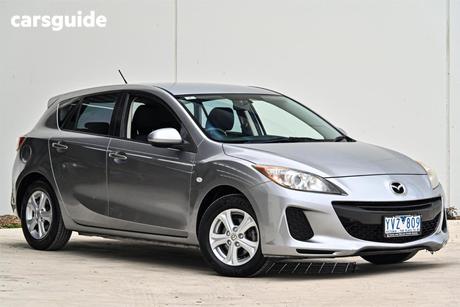 Silver 2011 Mazda 3 Hatchback Neo