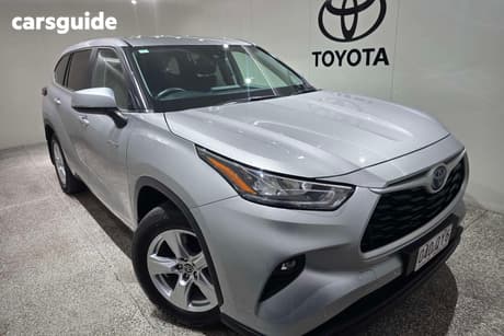 Silver 2024 Toyota Kluger Wagon Gx Hybrid Awd
