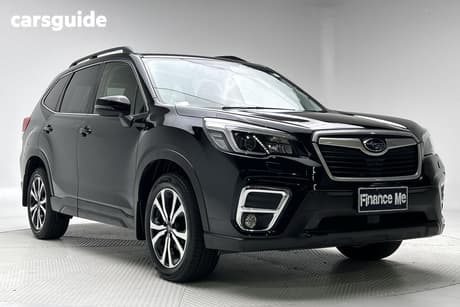 Black 2021 Subaru Forester Wagon 2.5I Premium (Awd)
