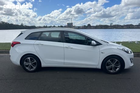 White 2015 Hyundai I30 Wagon Tourer Active 1.6 Gdi