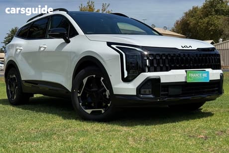 White 2026 Kia Sportage Wagon Gt-Line Hev (Fwd)