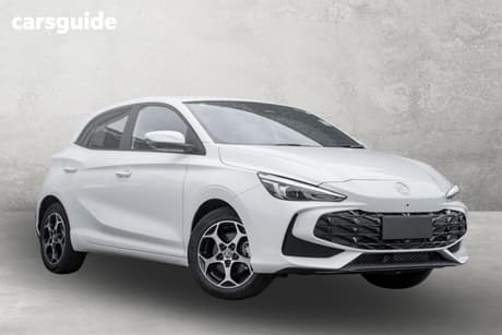 White 2025 MG MG3 Hatchback Essence