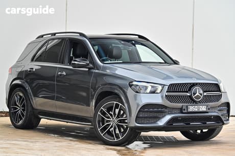 Grey 2021 Mercedes-Benz GLE450 Wagon 4Matic (Hybrid)